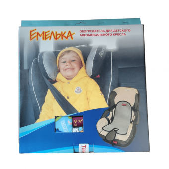 ЕМЕЛЬКА обогреватель на детское кресло (автомобильное)