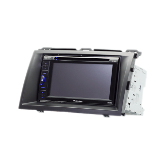 Toyota Prado 2002-2009(верх) Переходная рамка 2 Din(RP-TYLP12X)