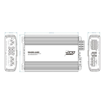 AMP MASS 4.60 усилитель