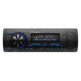 Premiera MVH-140 FM/USB/BT ресивер с синей подсветкой кнопок