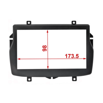 Incar 95-3344 Рамка  LADA Vesta 2din (крепеж) (98x173)
