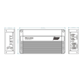 AMP PRO 2.200 усилитель