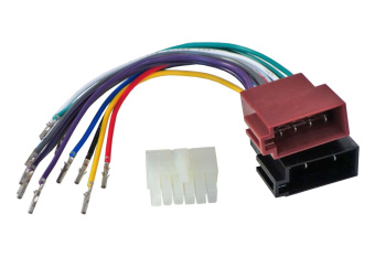 Incar CON-12pinW Разъем SWAT, Mystery, Erisson (наборный) с ISO-гнездом