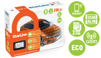 StarLine E96 V2 BT GSM ECO 2CAN 4LIN