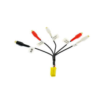 Переходник mini ISO-коннектор Lada, УАЗ, Blaupunkt line out RC-BLRCA_