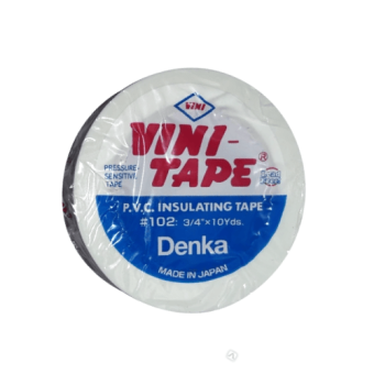 Изолента белая DENKA  