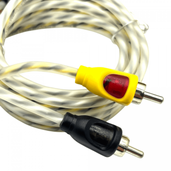 SWAT SIE-210 межблочный кабель 2RCA-2RCA, 1.0 метров
