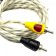 SWAT SIE-210 межблочный кабель 2RCA-2RCA, 1.0 метров