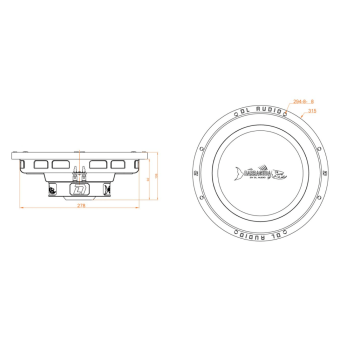 DL Audio Barracuda 12 Flat