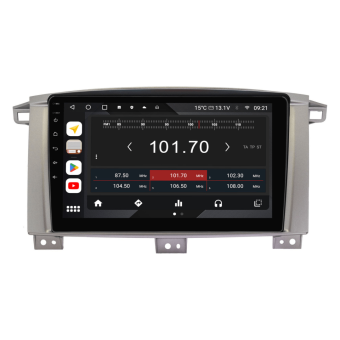 Штатная магнитола Toyota Land Cruiser 2002-2007 Wide Media MT9121QU-4/32B (для авто с мкпп)