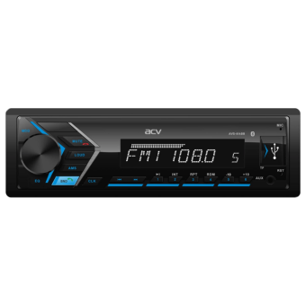 ACV AVS-814BB 1din/голубая/Bluetooth/USB/AUX/SD/FM/4*50