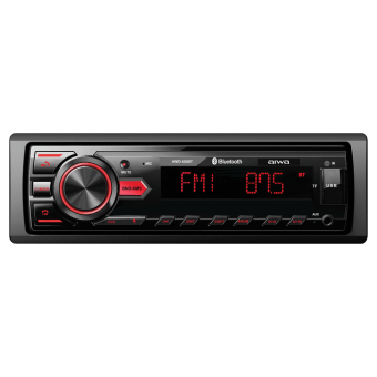 Aiwa HWD-650BT Автомагнитола 1DIN USB красный