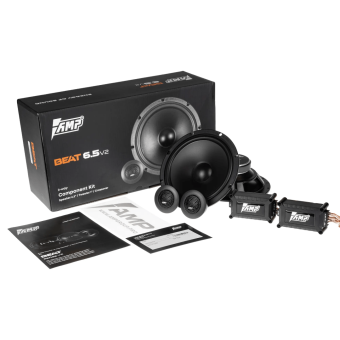 Автомобильная акустика AMP Beat 6.5 v2 (2-полосная компонентная, 16,5см)_