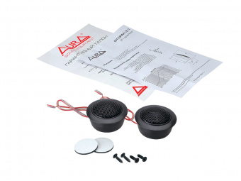 Автомобильная акустика AURA STORM-3.1,  ВЧ. 1″ (25 мм) шелковый купол