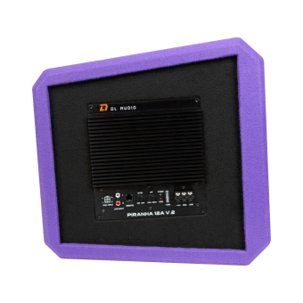 DL Audio Piranha 12A V2 Активный сабвуфер PURPLE