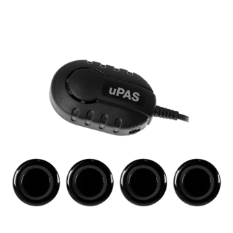 PARK MASTER U-4-A-Black Универсальная система парковки, 4 черных датчика тип А, бипер