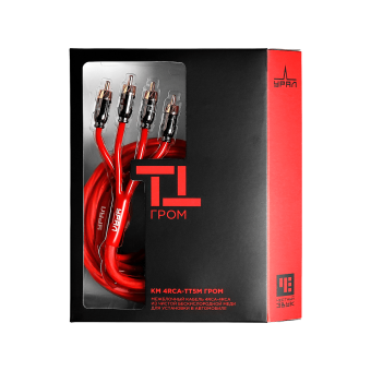 УРАЛ КМ 4RCA-TT5M Кабель межблочный