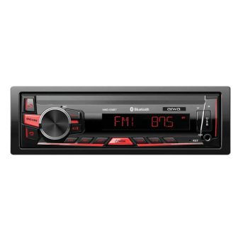 Автомагнитола 1DIN Aiwa HWD-530BT (красный)