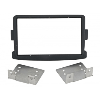 Incar RFR-N16S рамка RENAULT Duster, Sandero 14+, Kaptur, NISSAN Terrano, LADA XRAY  2din (Крепёж)