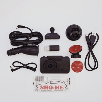 Sho-Me A15 Видеорегистратор с WiFi и GPS/ГЛОНАСС модулем (4K)