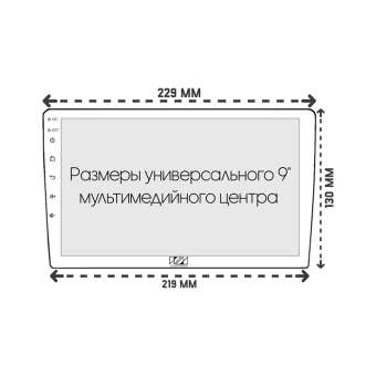 Рамка для установки в Mitsubishi Pajero Sport 2015 - 2020 MFAB