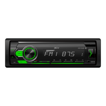 ACV AVS-934BG 1din ресивер 24V!/зеленая/BT/USB/SD/FM/AUX/MP3/4*45/фикс.панель