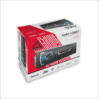 Автомагнитола Aura AMH-106BT (несъемная панель)