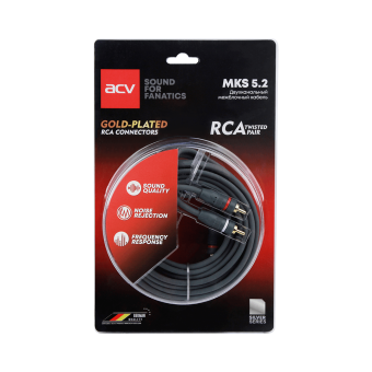 ACV MKS5.2 Silver межблочный кабель 5м