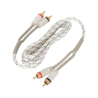 KICX FRCA 18 Межблочный 2RCA-2RCA кабель c двойной изоляцией, длина 1.8 метр