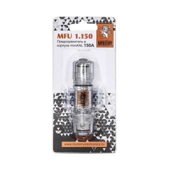 MYSTERY MFU-1.150  колба с предохранителем mini ANL, 150 А