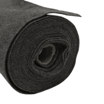 Comfort mat ТИШИНА Decor Graphite карпет (10*1,0 м.)