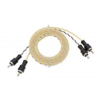 KICX HRCA 21 Межблочный 2RCA-2RCA кабель  длина 1 метр