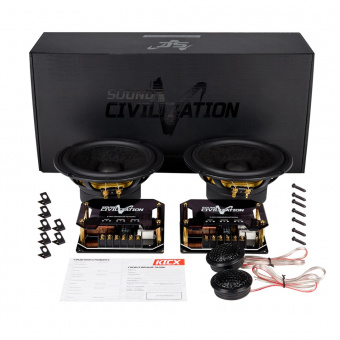 KICX Sound Civilization MS 62 speaker sistem 2-x полосная компонентная акустика