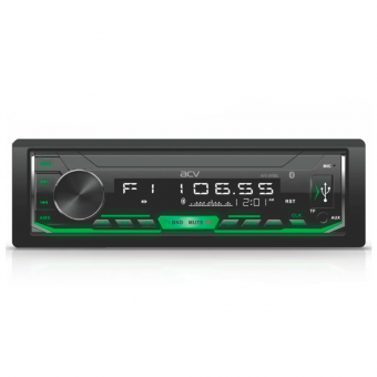 Автомагнитола ACV AVS-1711BG (1din/зелёная/USB/SD/FM/4*45)
