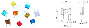 Предохранитель мини PRM25 (25A)(TITAN)