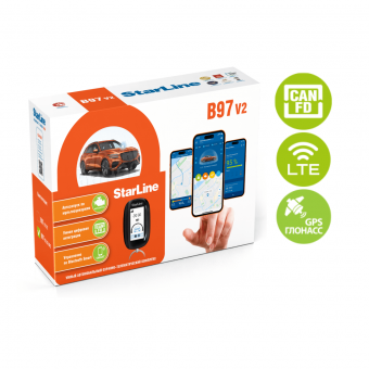 StarLine B97  V2  3CAN+FD+4LIN LTE-GPS Автосигнализация