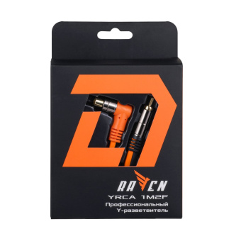 DL Audio Raven YRCA 1M2F межблочный y-разветвитель