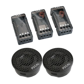 FOCAL Slatefiber 165 SF3  Трехкомпонентная акустика 16,5 см. 80 Вт, 4 Ом, 55 Гц-21 кГц.
