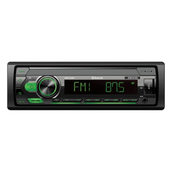 Автомагнитола 1DIN Aiwa HWD-520BT (зеленый)