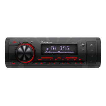 Premiera MVH-120 FM/USB/BT ресивер с красной подсветкой кнопок
