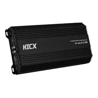 Kicx LLver.2 4.150 Автомобильный 4х канальный усилитель
