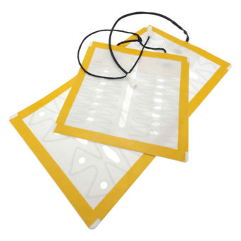 Комплект подогрева одного сидения с круглой кнопкой Ksize ZG12 (укороченный)