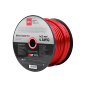 Силовой кабель ACV KP50-1301 (4 AWG, красный, 25м)