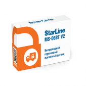 Беспроводной магнитный герконовый датчик StarLine MS-06BT v2 (с датчиком температуры)