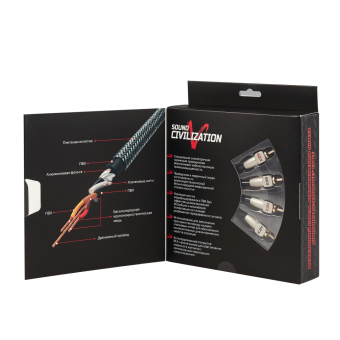 KICX SCV 25	  длина 5 метров провод межблочный KICX SCV 25	  длина 5 метров провод межблочный